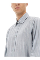 Maison Margiela Men's Striped Shirt Blue, view 4