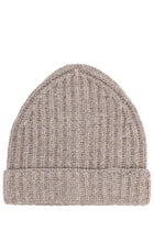 Maison Margiela Men's Wool and Cotton Blend Beanie Beige