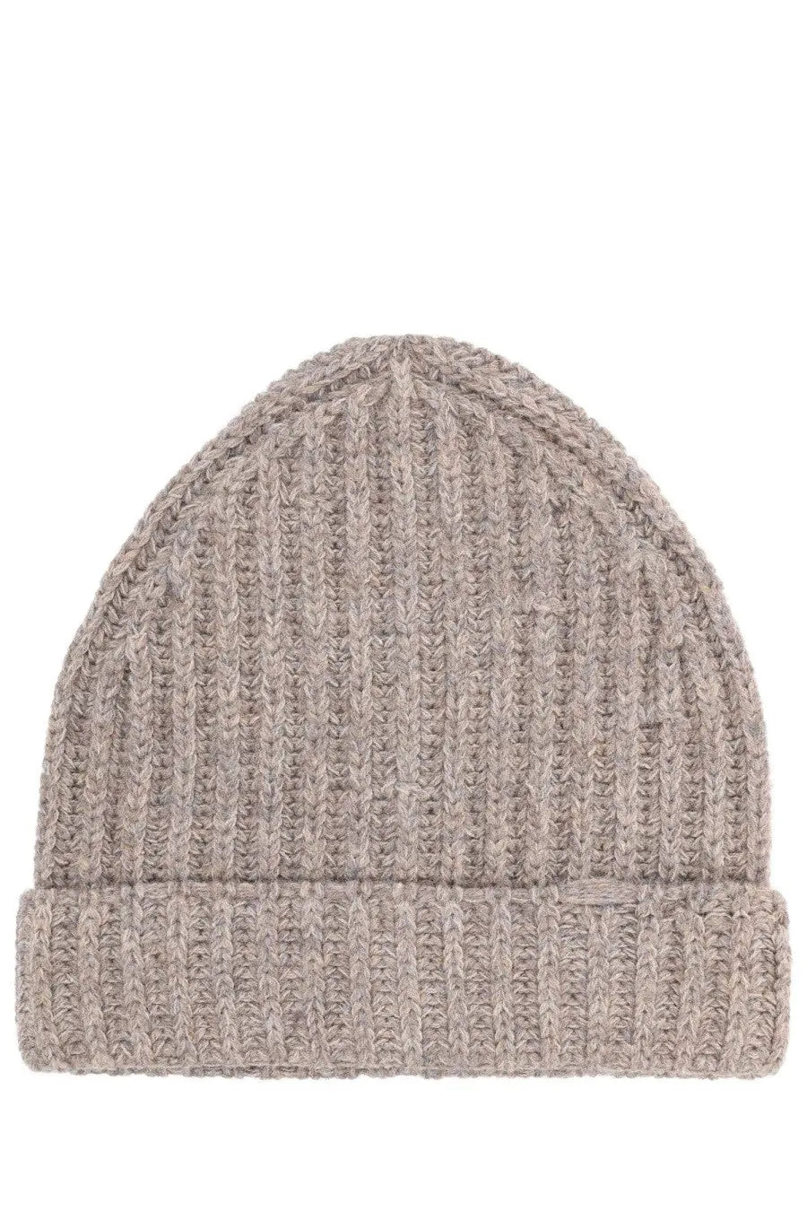 Maison Margiela Men's Wool and Cotton Blend Beanie Beige