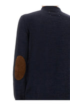 Maison Margiela Men's Wool Polo Blue, view 4