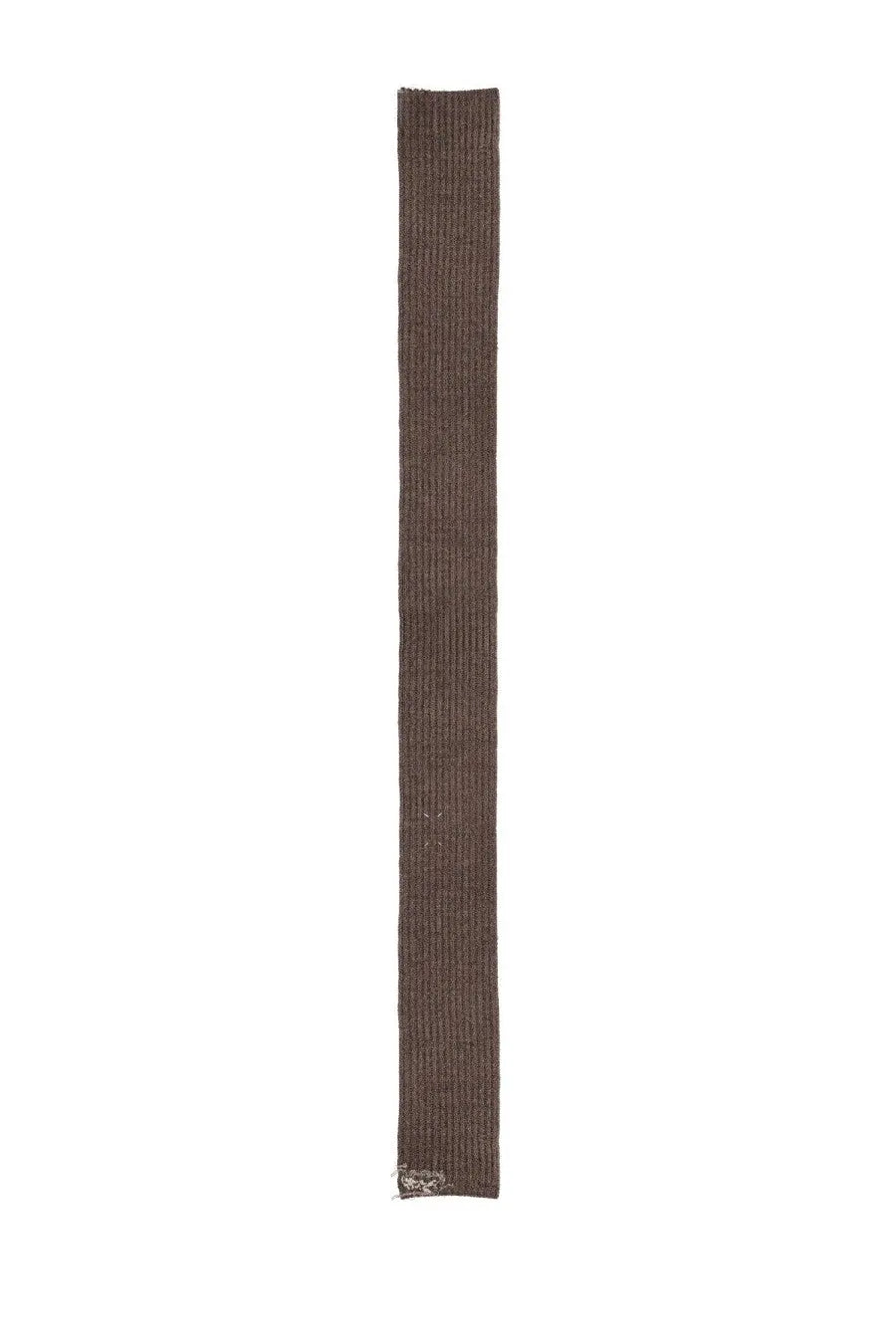 Maison Margiela Men's Wool Scarf Brown, view 3