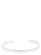 MM6 Maison Margiela Maison Margiela MM6 Minimal Numeric Bracelet Silver