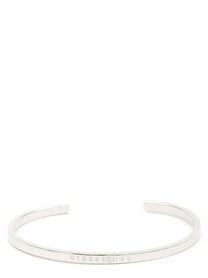 MM6 Maison Margiela Maison Margiela MM6 Minimal Numeric Bracelet Silver