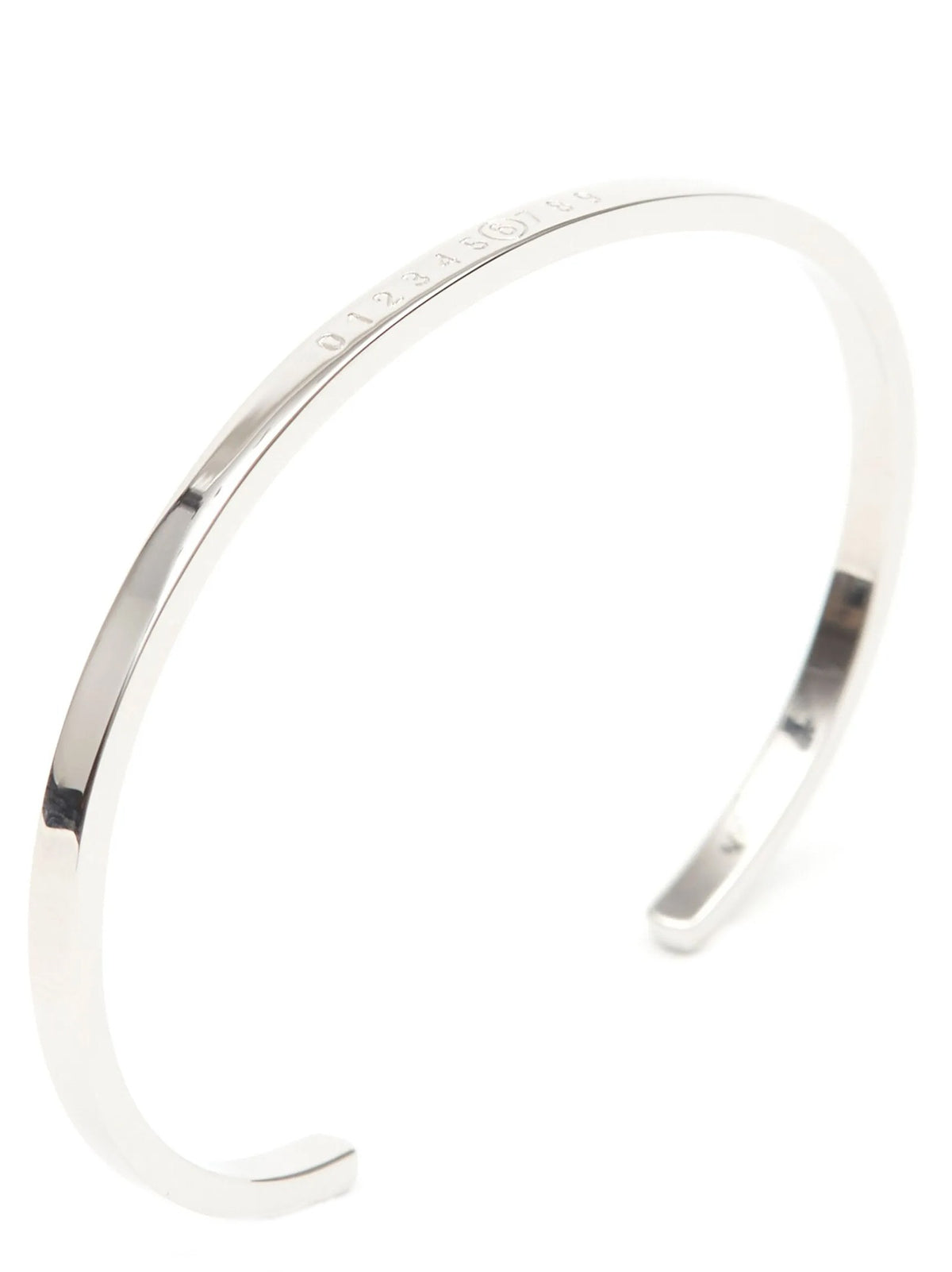 MM6 Maison Margiela Maison Margiela MM6 Minimal Numeric Bracelet Silver
