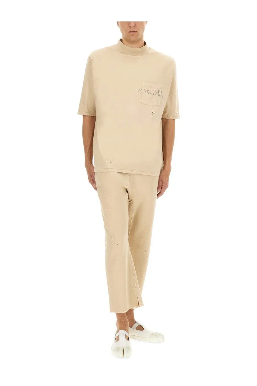 Maison Margiela Unisex Cotton Pants White, view 6