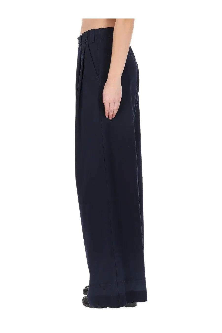 Maison Margiela Women's Chino Pants Blue, view 3