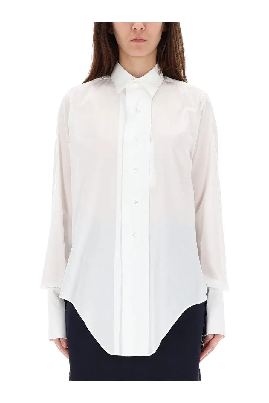 Maison Margiela Women's Cotton Shirt White