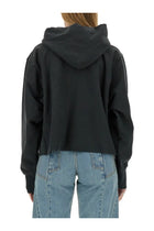 Maison Margiela Women's Cotton Sweatshirt Black, view 3