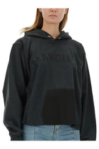 Maison Margiela Women's Cotton Sweatshirt Black, view 4