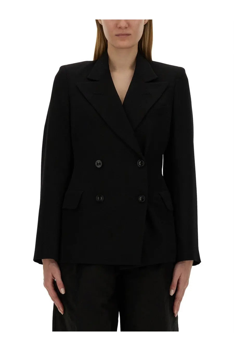 Maison Margiela Women's Double Breasted Jacket Black