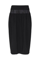 Maison Margiela Women's Four Stitches Midi Skirt Black