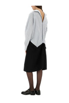 Maison Margiela Women's Inverted Striped Dress Shirt Multicolor, view 2