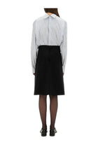 Maison Margiela Women's Inverted Striped Dress Shirt Multicolor, view 3