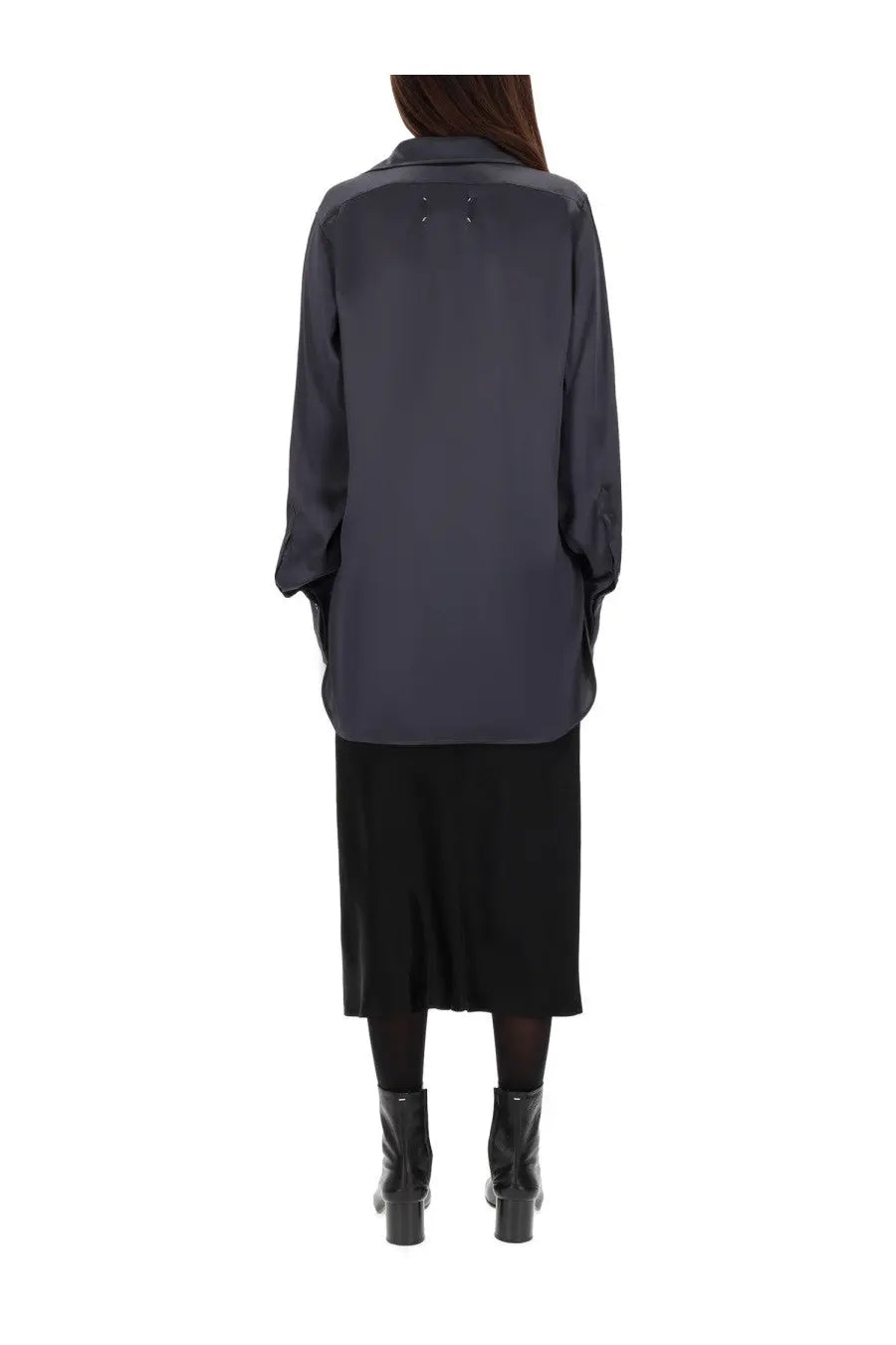 Maison Margiela Women's Long Sleeved Shirt Grey, view 3