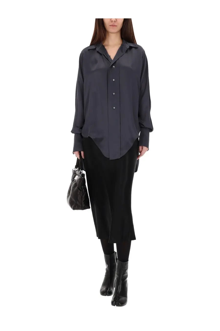 Maison Margiela Women's Long Sleeved Shirt Grey, view 2