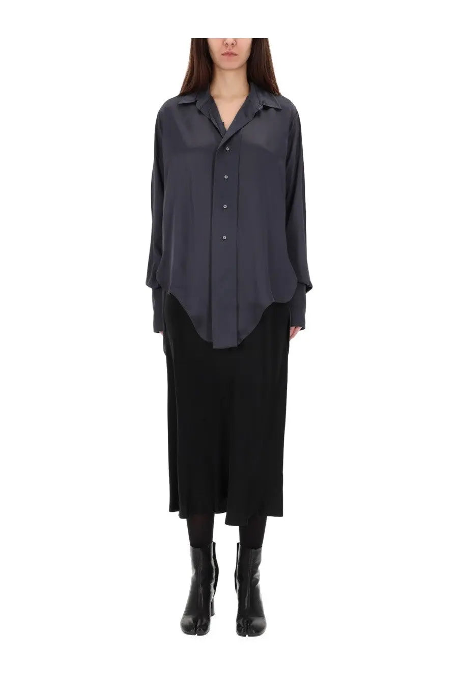 Maison Margiela Women's Long Sleeved Shirt Grey