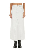 Maison Margiela Women's Midi Skirt White