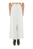 Maison Margiela Women's Midi Skirt White, view 3