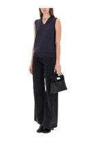 Maison Margiela Women's Neck Vest Blue, view 2