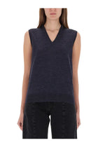 Maison Margiela Women's Neck Vest Blue