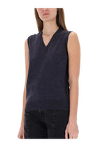 Maison Margiela Women's Neck Vest Blue, view 4