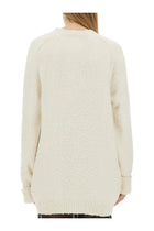 Maison Margiela Women's Oversized Cardigan White, view 3