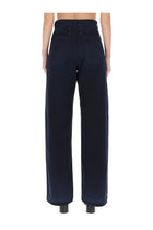 Maison Margiela Women's Pants Herringbone Blue, view 4