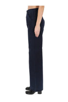 Maison Margiela Women's Pants Herringbone Blue, view 3