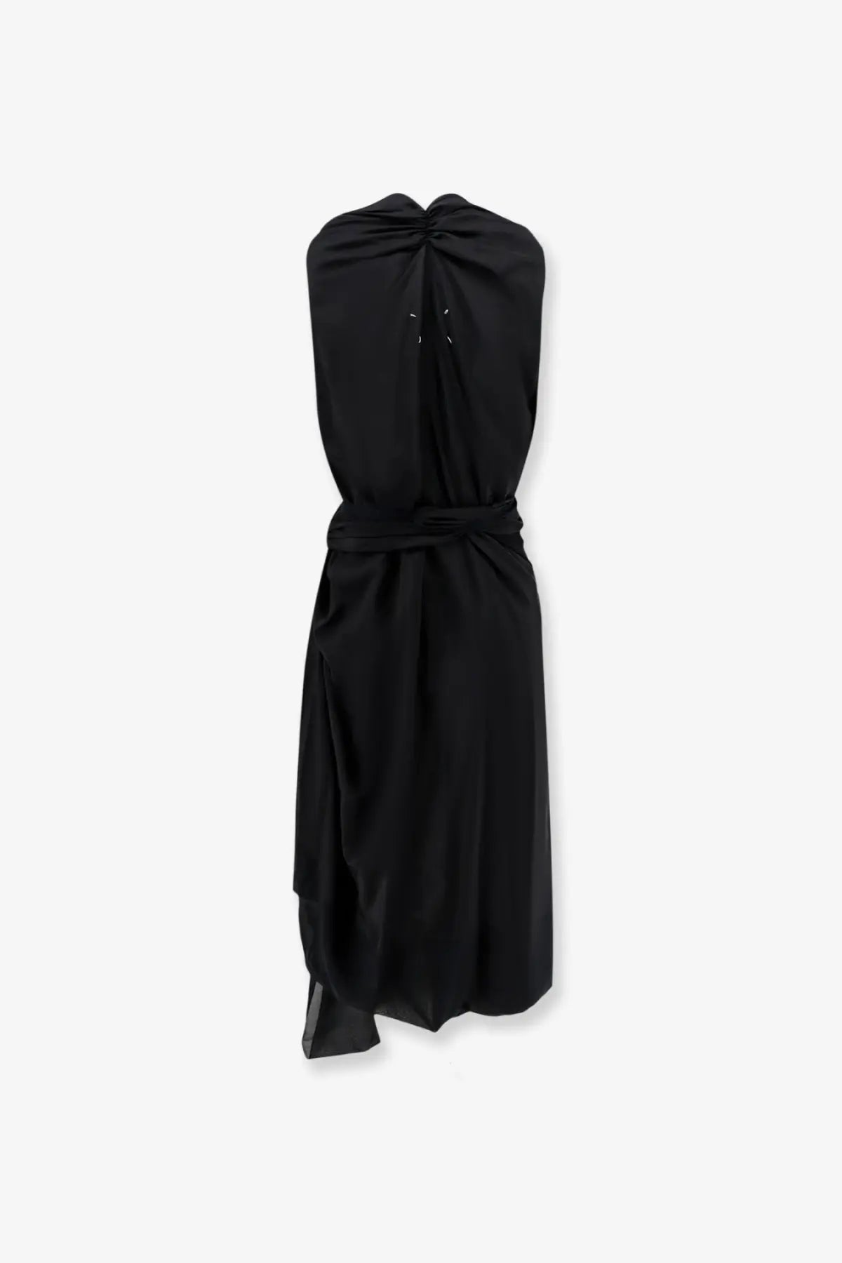 Maison Margiela Women's Silk Dress Black, view 2