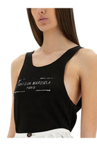 Maison Margiela Women's Tank Top Black, view 4