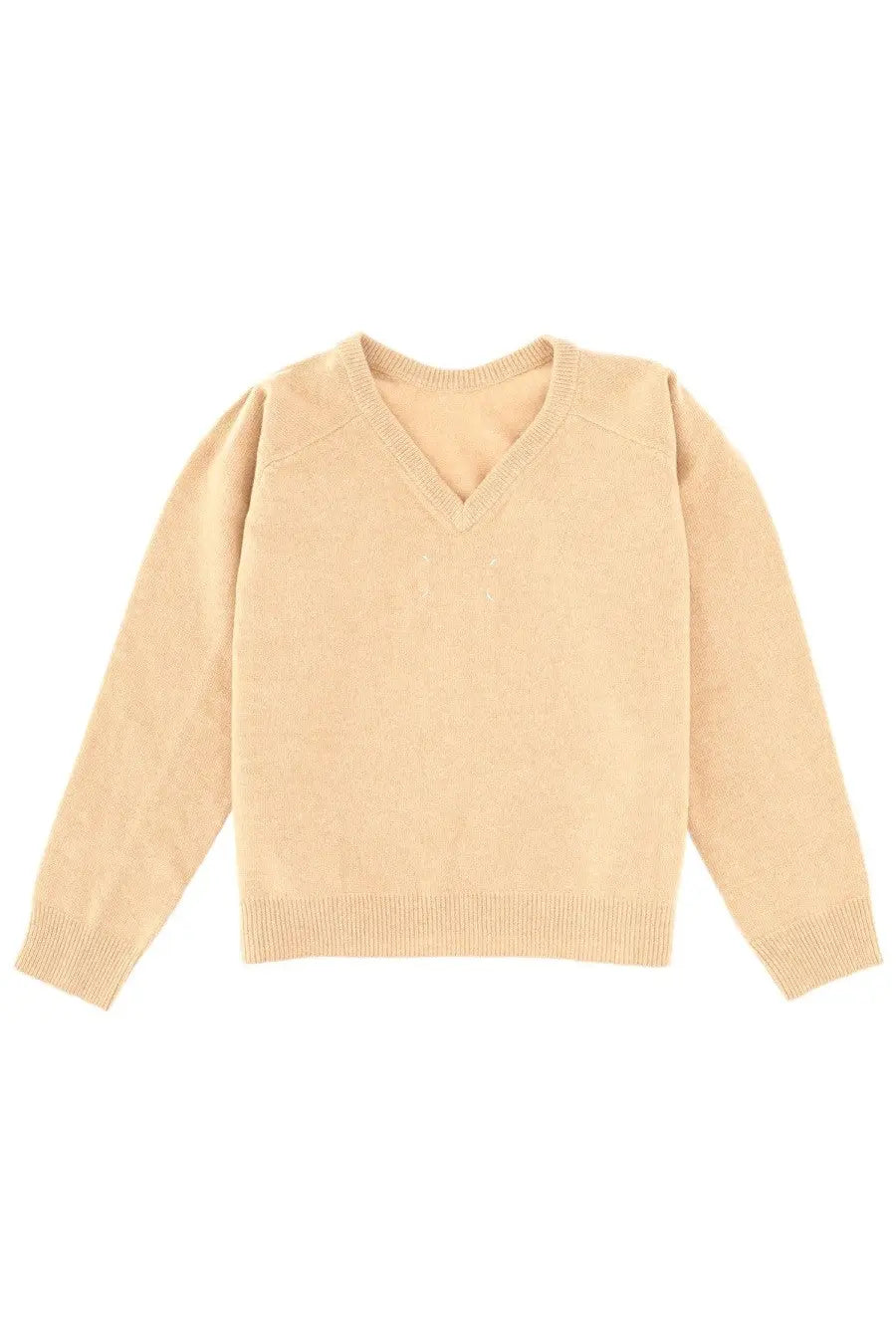 Maison Margiela Women's Wool Jersey Beige, view 2