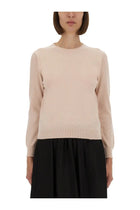 Maison Margiela Women's Wool Jersey Blue