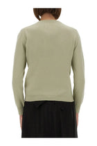 Maison Margiela Women's Wool Jersey Green, view 3