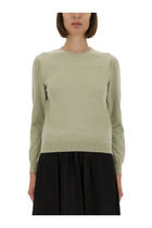 Maison Margiela Women's Wool Jersey Green