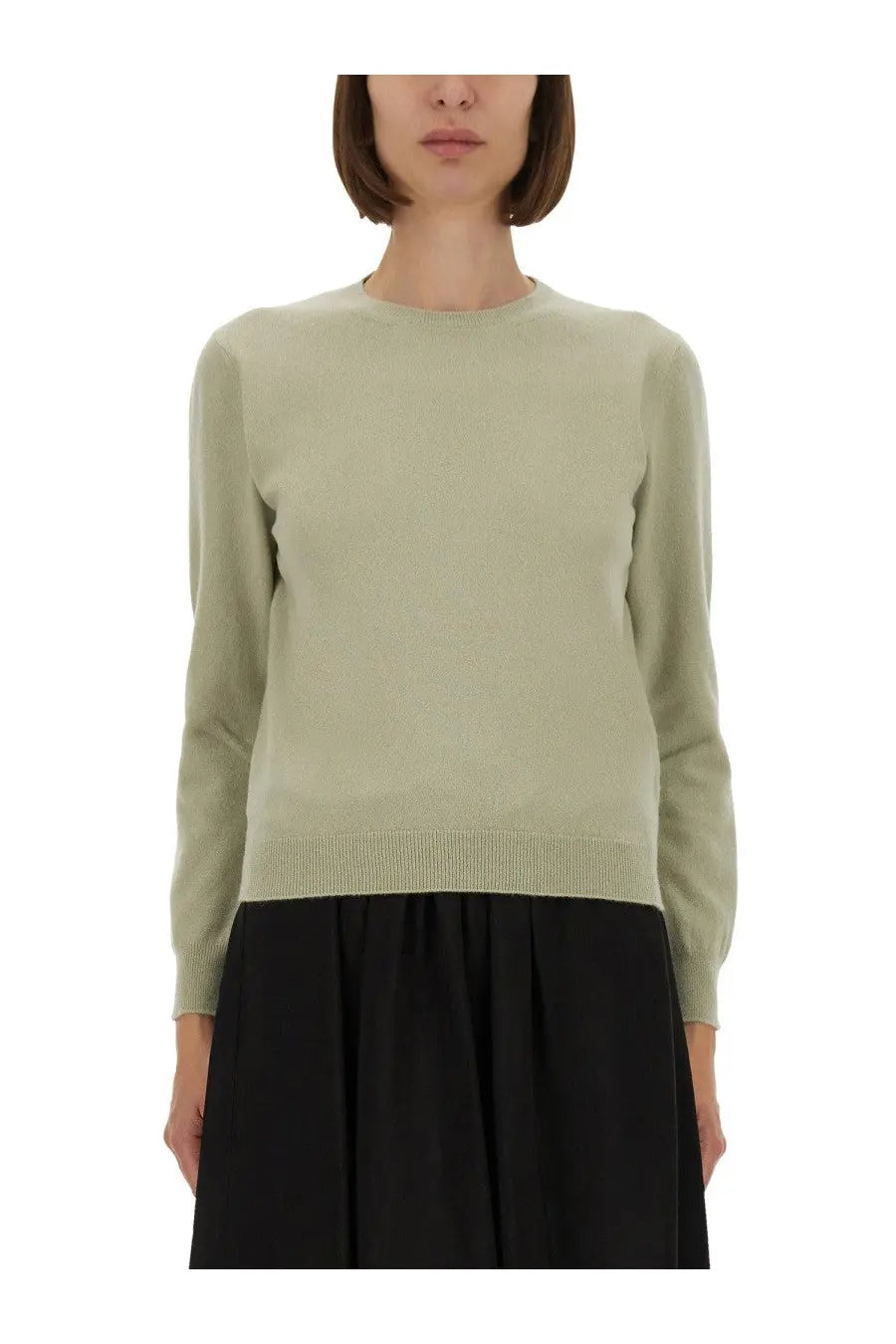 Maison Margiela Women's Wool Jersey Green