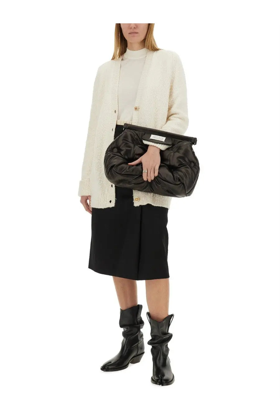 Maison Margiela Women's Wool Jersey White, view 2