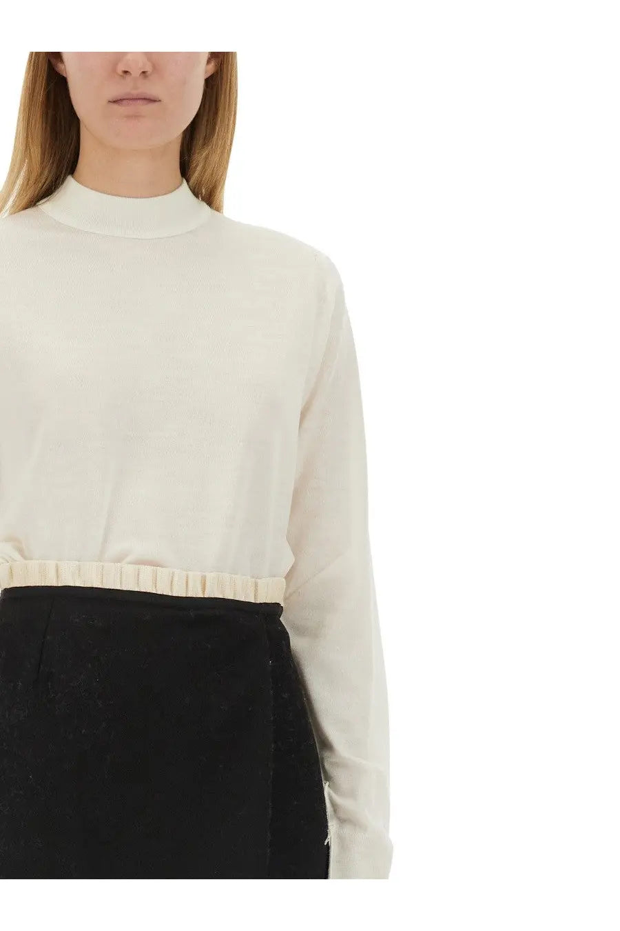 Maison Margiela Women's Wool Jersey White, view 4