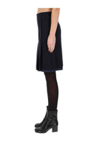 Maison Margiela Women's Wool Midi Skirt Blue, view 3