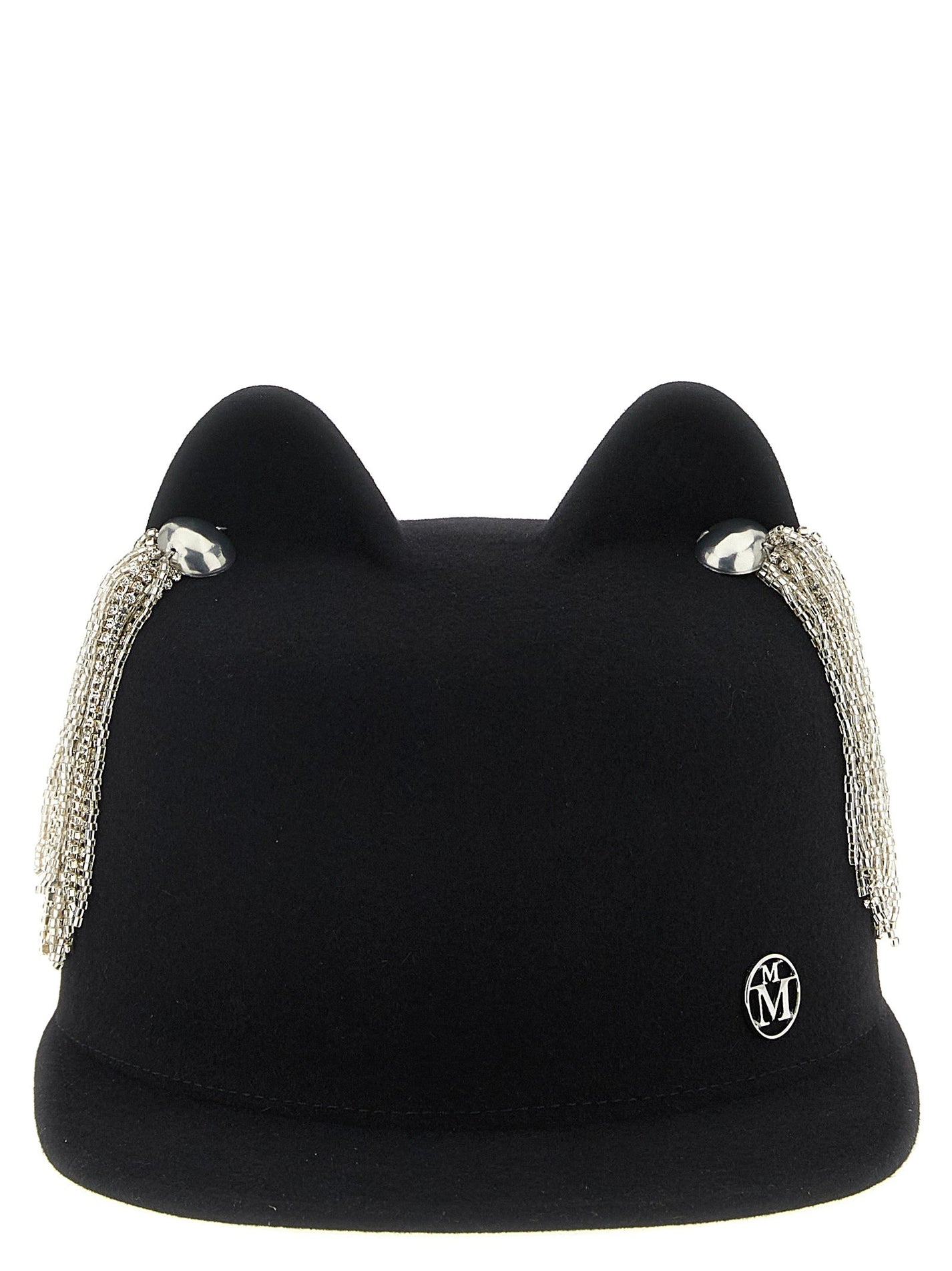 MAISON MICHEL - MAISON MICHEL - ’Jamie’ hat with crystals - Women’s Accessories