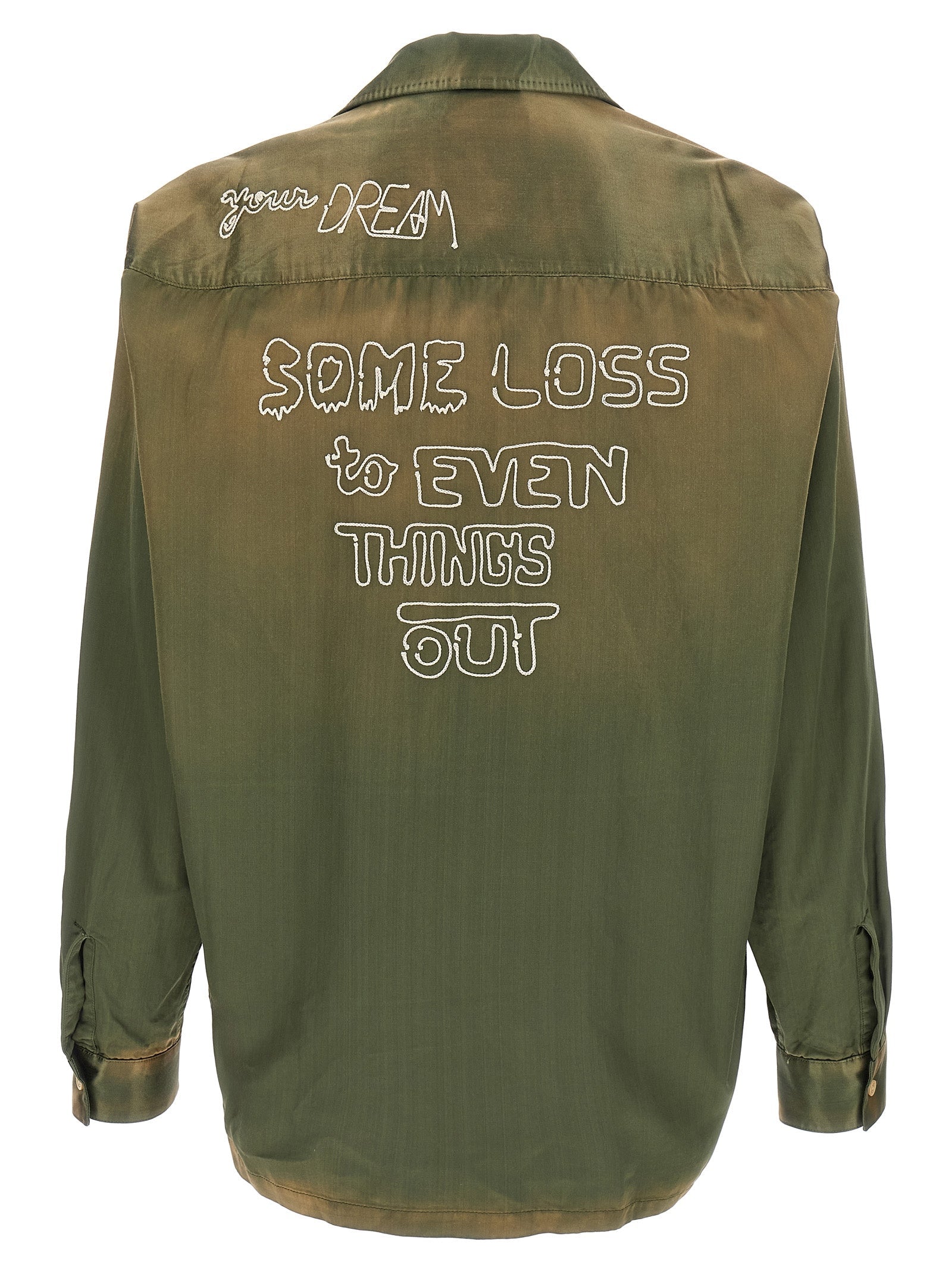 MAISON MIHARA YASUHIRO - MAISON MIHARA YASUHIRO - Embroidered shirt - Men’s Tops