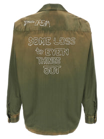 MAISON MIHARA YASUHIRO - MAISON MIHARA YASUHIRO - Embroidered shirt - Men’s Tops