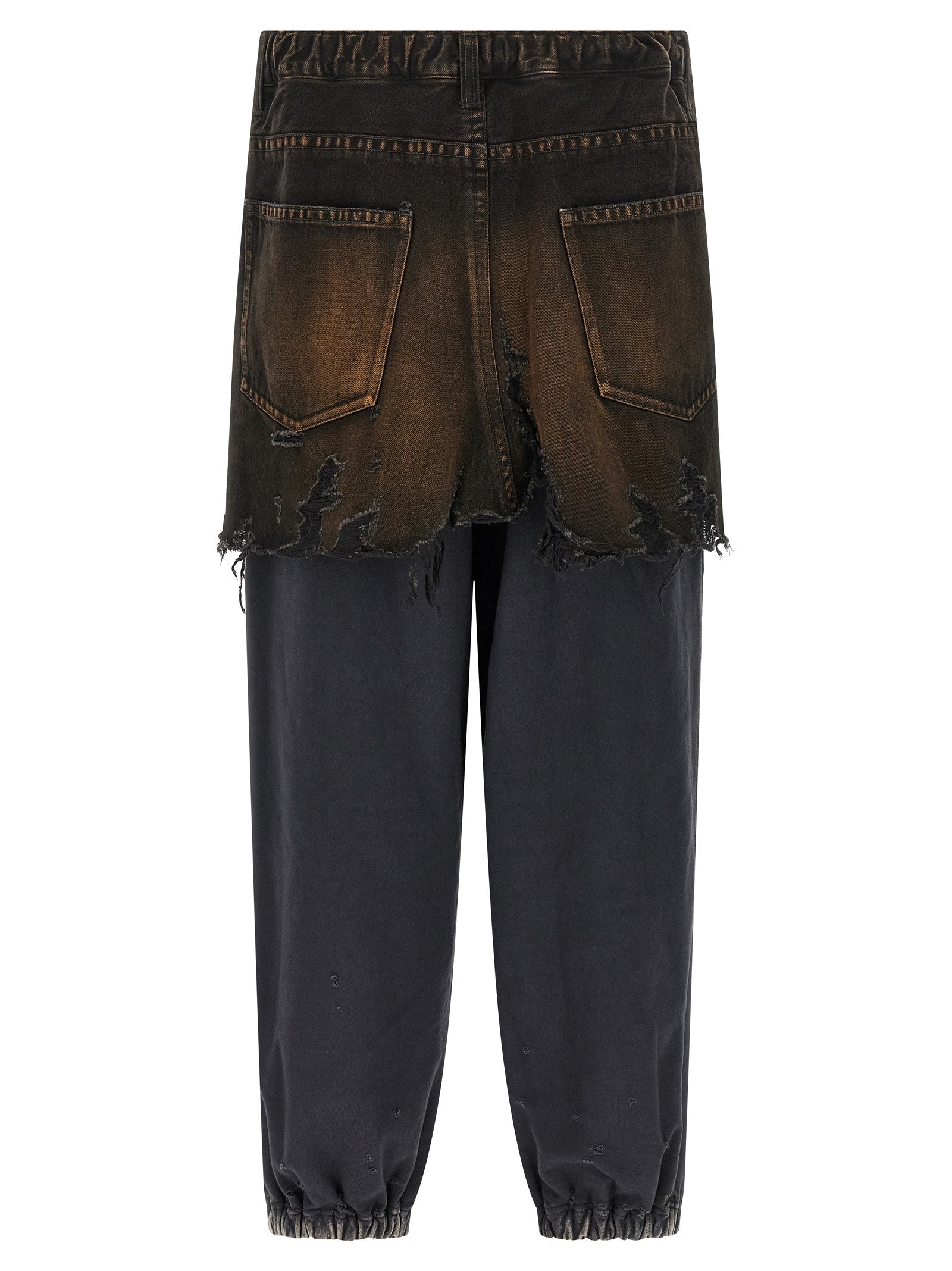 MAISON MIHARA YASUHIRO - MAISON MIHARA YASUHIRO - ’Waist Layered Denim’ pants - Men’s Pants