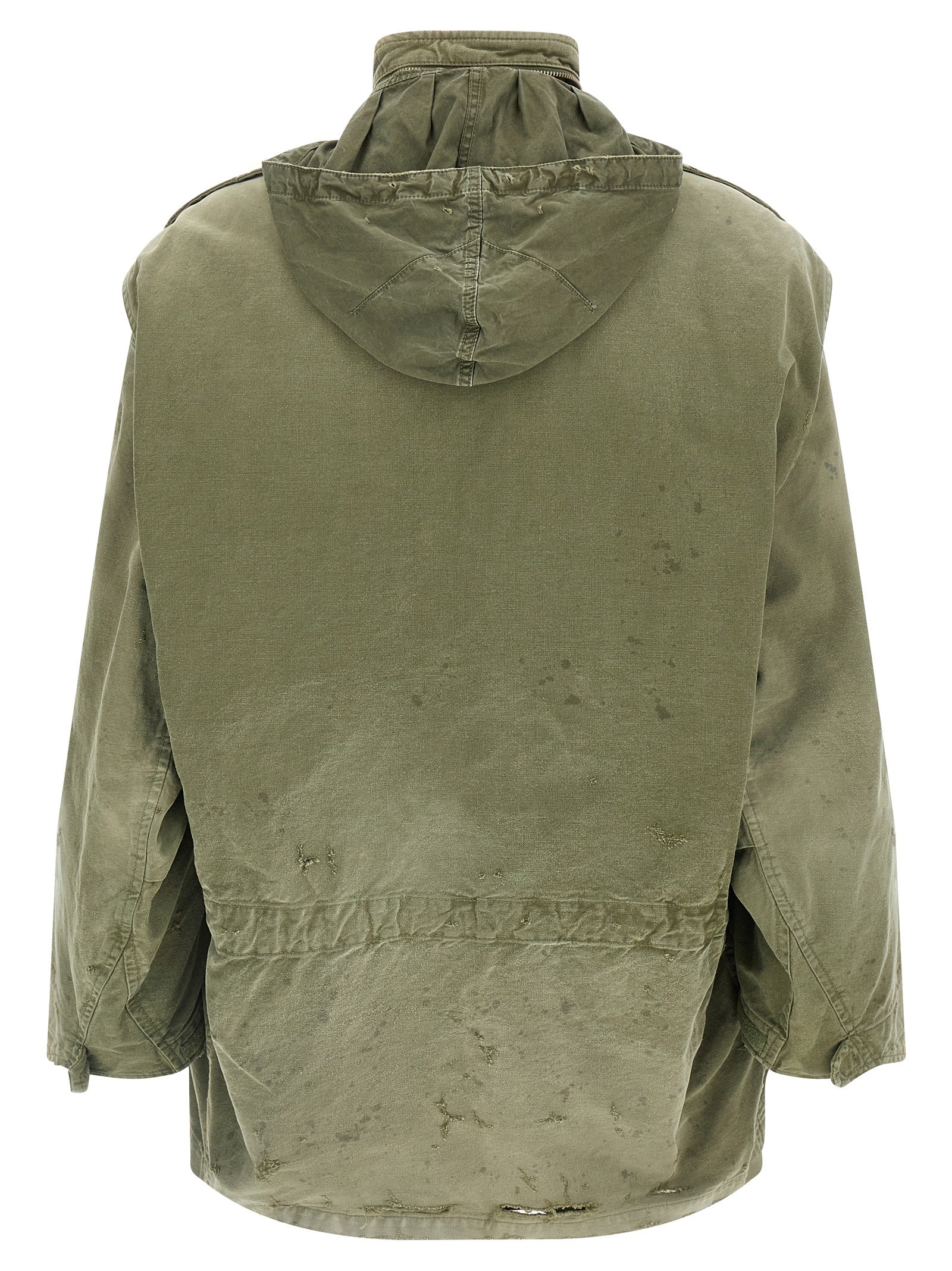 MAISON MIHARA YASUHIRO - MAISON MIHARA YASUHIRO - ’Distressed Field’ jacket - Man,Clothing,Down jacket Parka Casual