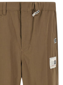 MAISON MIHARA YASUHIRO - MAISON MIHARA YASUHIRO - ’Mix Layered Wool Gabardine’ pants - Men’s Pants
