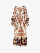 FARM Rio Women's Majestic Maxi Dress Beige, view 4