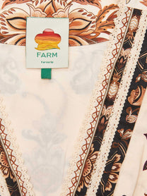 FARM Rio Women's Majestic Organic Cotton Shirt Beige