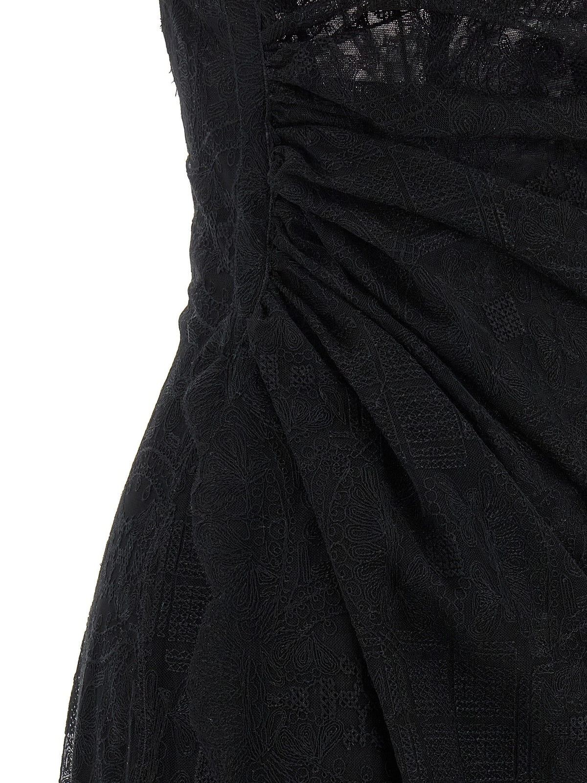 Ermanno Scervino Majolica Lace Dress Black