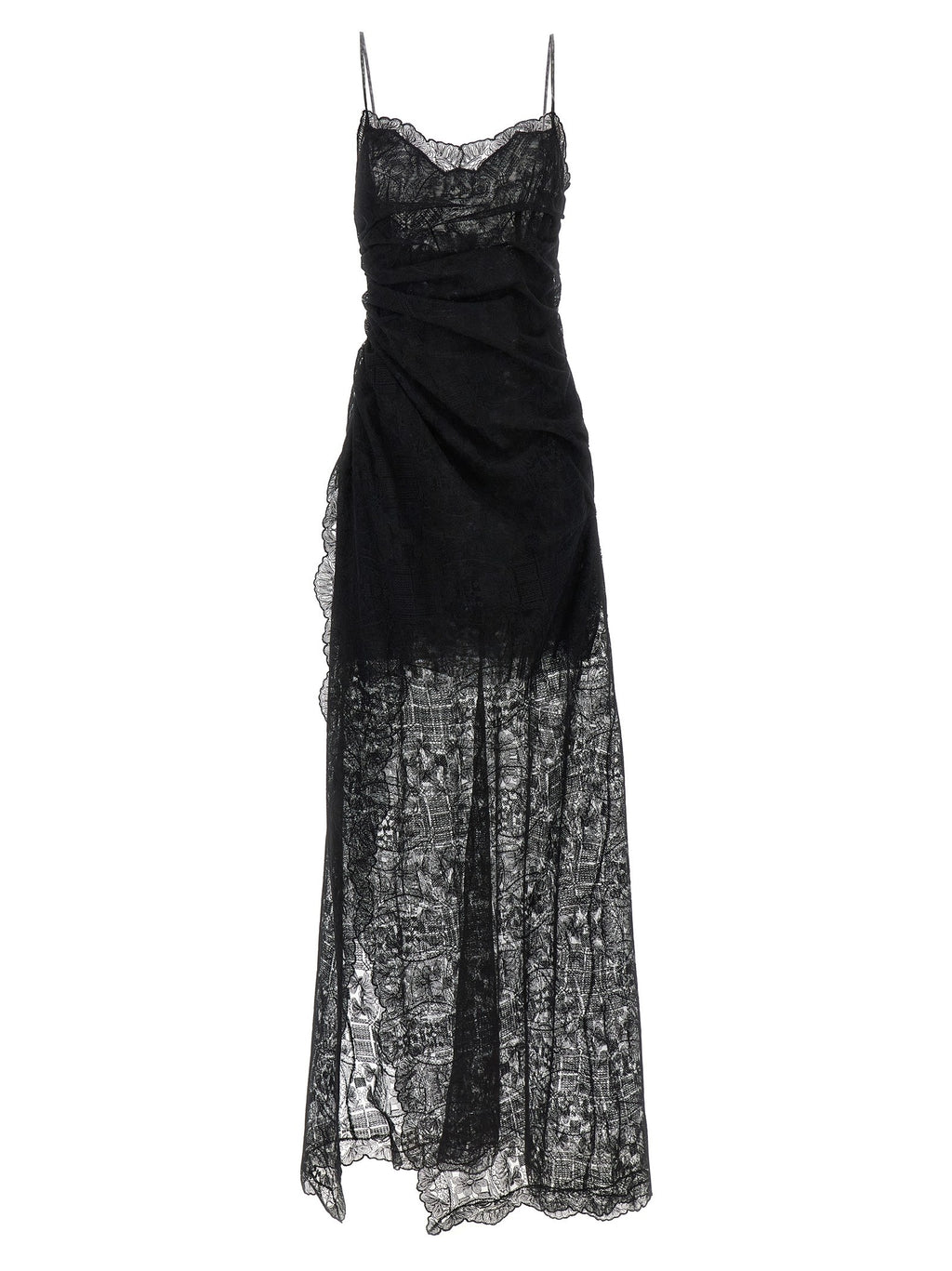 Ermanno Scervino Majolica Lace Dress Black