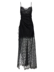 Ermanno Scervino Majolica Lace Dress Black