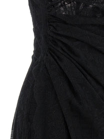 Ermanno Scervino Majolica Lace Dress Black